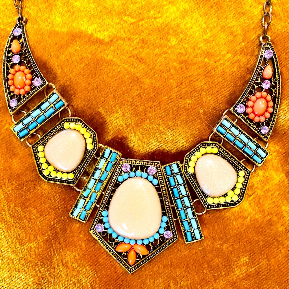 Gemstone necklace